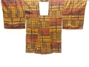 格子戸模様道行コート